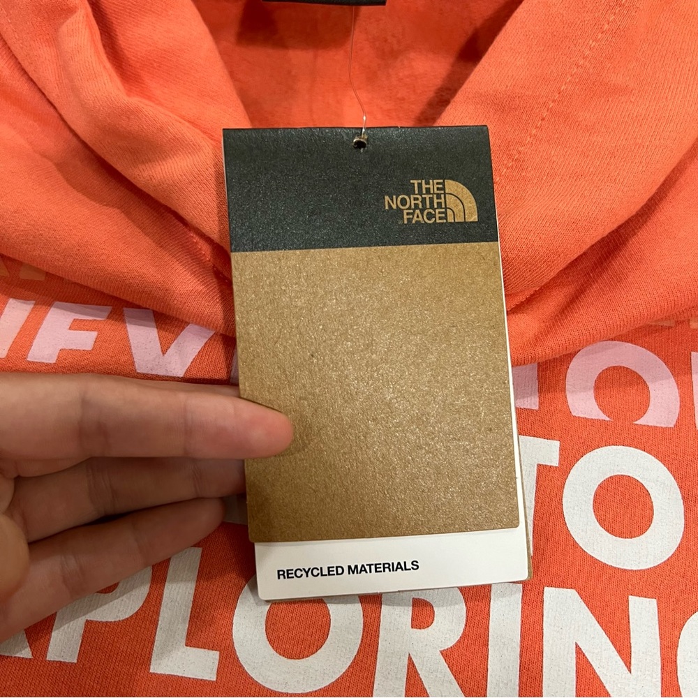 The North Face Logo Play Hoodie Size Medium - Picture 5 of 9